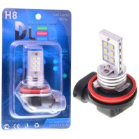  Светодиодная автомобильная лампа DLED H8 - 12 SMD 2323 (2шт.)